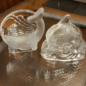 PartyLite Dolphin & Whale
